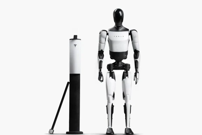 Tesla lance la production du robot humanoïde Optimus en Californie, tandis que son bénéfice chute de 43 % Le robot humanoïde Optimus de Tesla, dont la production initiale a démarré dans l'usine de Fremont, en Californie