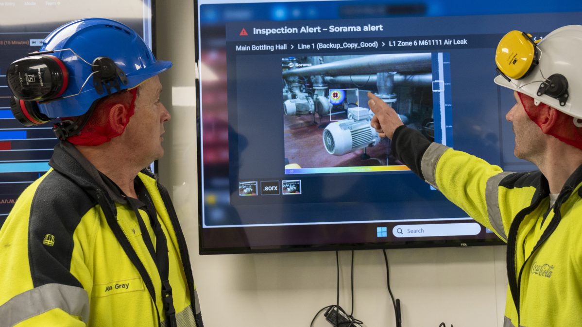 Schéma montrant des flux de données entre capteurs, logiciel et robot quadrupède
